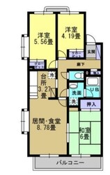 シャルマンカルチェの物件間取画像